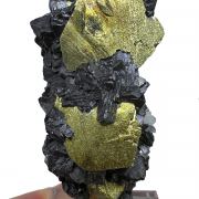 Chalcopyrite, sphalerite, quartz