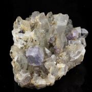 Fluorite + Quartz.