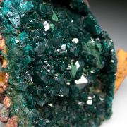 Dioptase with Malachite