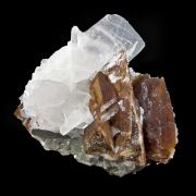 Genthelvite With Calcite