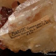 Baryte with Hematite