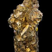 Chalcopyrite on Sphalerite