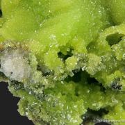 Pyromorphite cast after Cerussite