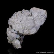 Hydrocerussite on Cerussite