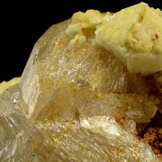 Cerussite, dolomite