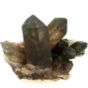 Smoky Quartz, Chlorite.