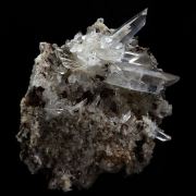 Quartz + Siderite.