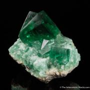 Fluorite (twinned)