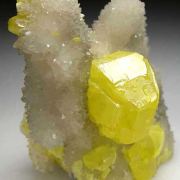 Sulfur on Aragonite