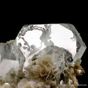 Beryl var. Aquamarine with Muscovite