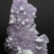 Calcite on Quartz (v. Amethyst)