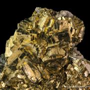 Pyrite on Arsenopyrite