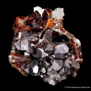 Sphalerite with Galena and Quartz