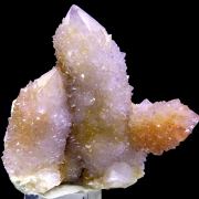 Quartz var. amethyst cactus