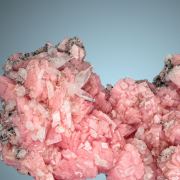 Rhodochrosite  & Quartz