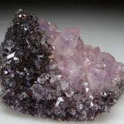 Amethyst after Calcite