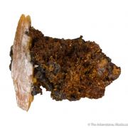 Wulfenite (large bipyramidal crystal)