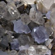 Fluorite, Arsenopyrite with Quartz