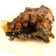 Wulfenite + Mimetite + Fluorite.