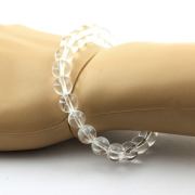 Quartz Bracelet 8 mm Beads.