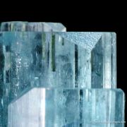 Beryl var. Aquamarine cluster