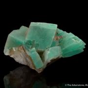 Calcite with Dioptase inclusions