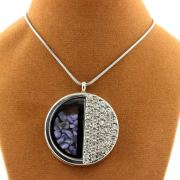 Raw Tanzanite Necklace.