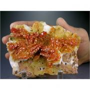 Vanadinite, Barite