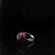 Silver Plated Ruby Ring. 19.64 ct.