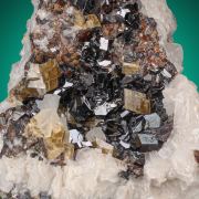 Sphalerite  & Siderite & Calcite