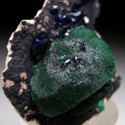 Malachite after Azurite, Azurite