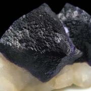 Fluorite on Quartz