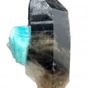 Amazonite, quartz var. smoky