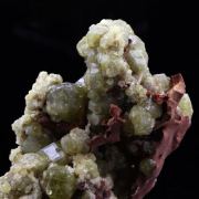 Grossular garnet.