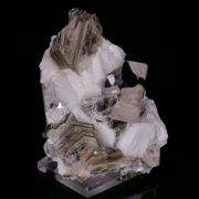 APATITE and SCHORL on MUSCOVITE and QUARTZ - Pakistan