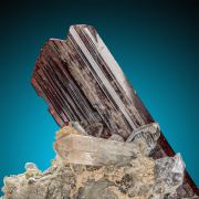 Brookite  on Quartz