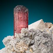 Elbaite  & Quartz