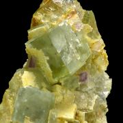 Fluorite, quartz MONGOLIA