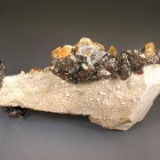 Calcite and Sphalerite