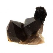 Goethite, Smoky Quartz.