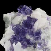 Fluorite with Calcite