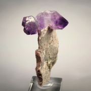 bi-terminated QUARTZ var. AMETHYST