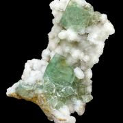 Fluorite, quartz MONGOLIA