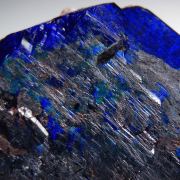 Azurite with Chalcocite