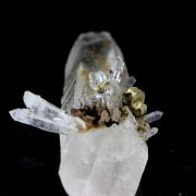 Quartz, Pyrite, Siderite.