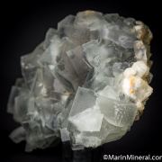 Fluorite with Barite