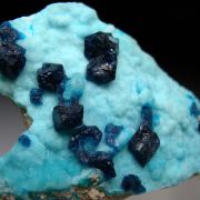 Veszelyite on Hemimorphite