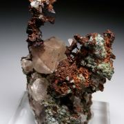 Copper with Calcite