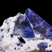 Benitoite with Neptunite