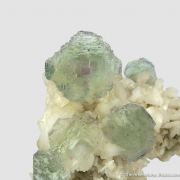 Fluorite on Dolomite